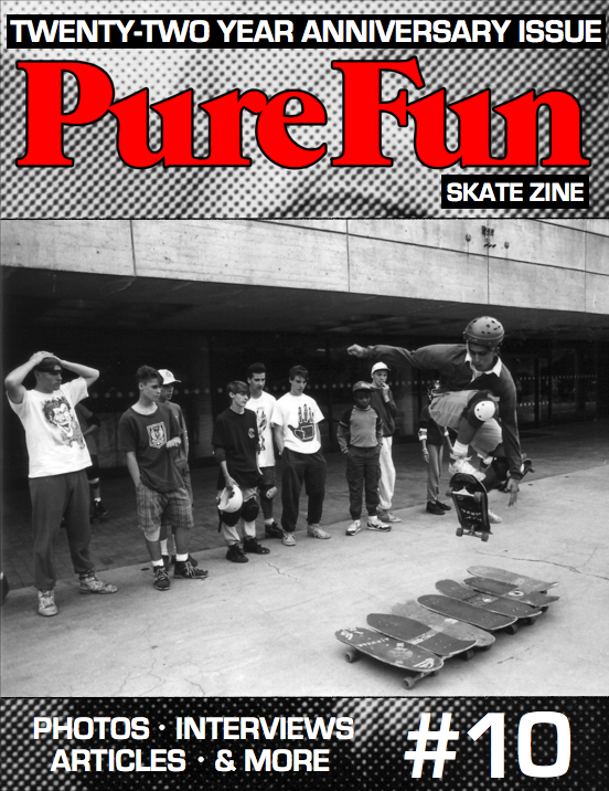 Pure Fun Skate Zine Issue 10 on Storenvy