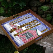 Sugar Shack Serving Tray