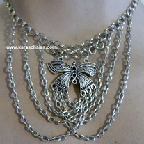 Butterfly Chain Choker