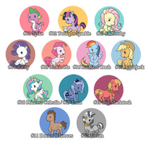 My Little Pony Button Set