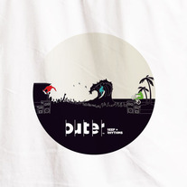 Rhythms Tee, White