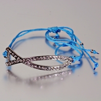 Ichthus bracelet (Christian fish bracelet)