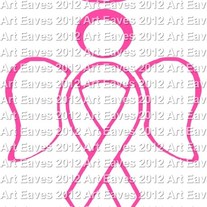 Halo Ribbon Angel 50% of the Profit Goes to the American Cancer Society