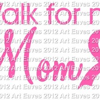 I Walk Vinyl Decal