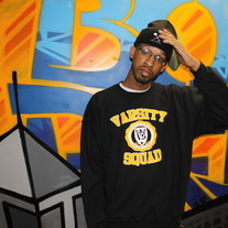 Black/Yellow Varsity Squad Collab Crewneck