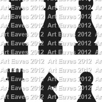 Chess Set Vinyl Decal 6 Piece Set