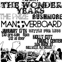 AUTOGRAPHED MAN OVERBOARD/THE WONDER YEARS SHOW POSTER
