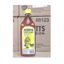 Scott's Emulsion Cod Liver Oil Nutritional Supplement 12.5 fl oz (369ml) Original Flavor (Large Bottle)