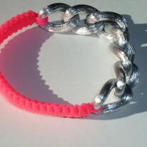 Strawberry in Silver Swirl