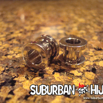 Steel Screw Fit Flesh Tunnel Plugs