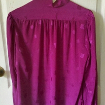 Grand Tier Fuchsia Blouse Sz 12