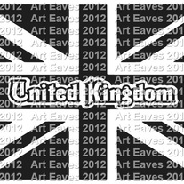 United Kingdom Union Jack Vinyl Decal