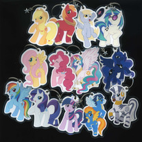 Keychains - My Little Pony FiM Character Keychains (Fanart)
