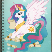 Notebook L - My Little Pony FiM: Princess Celestia (Fanart)