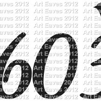 Feathered Friends Vinyl House Address Decal