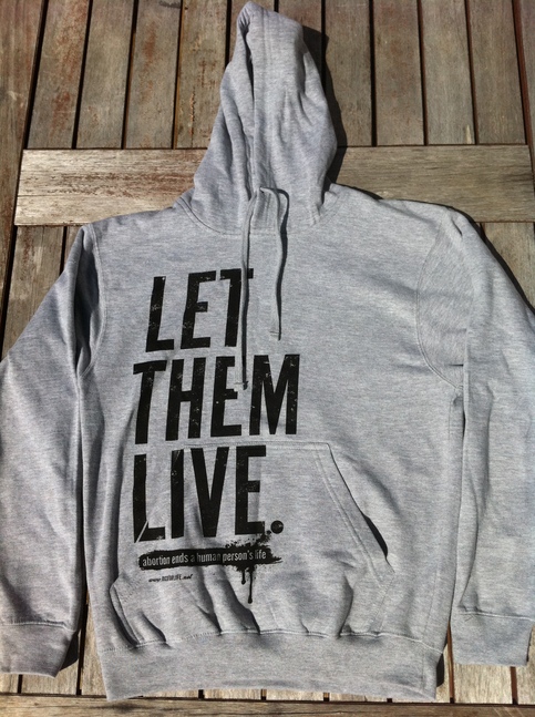 "Let Them Live" Pullover Hooded Sweatshirt