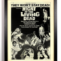 Image of Night of the Living Dead Retro Poster 8 x 10