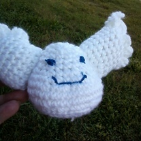 Mr. Huggy crochet plush