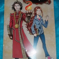 Rhen and Mia Shadowbinders Poster Print