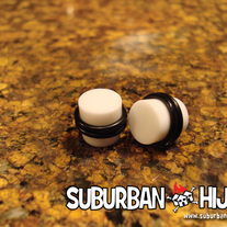 White Acrylic Plug