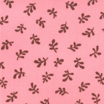 Fat Quarter-Sophie Pink Leaf Sorbet/ 3250726