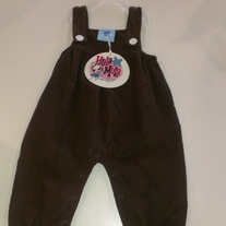 Hula Mula Bubble Overalls