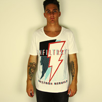 IDR lightning bolt tee