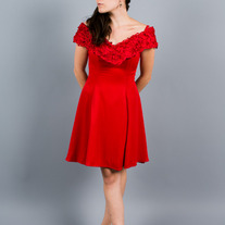 Red Red Rose Dress