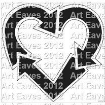 Recycle Heart Vinyl Decal