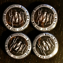 1" 'Working Man Records: Labor Omnia Vincit' Pin (ltd. /100)