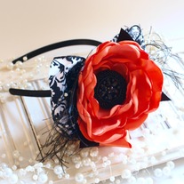 Little Miss Fall Damask