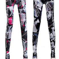 Marilyn Monroe Print Leggings One Size