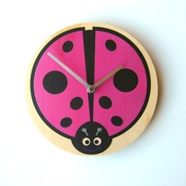 Objectify Ladybird Wall Clock