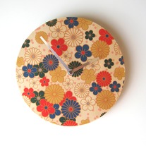 Objectify Nippon Flowers Wall Clock