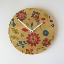 Objectify Flowery Wall Clock