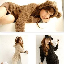 Chaqueta Oso / Teddy Bear Hoodie 2WH002