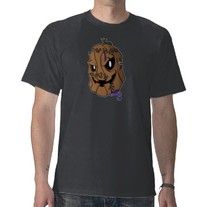 Teenage Love Zombies Pumpkin Mens Shirt