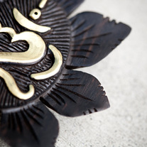 Om Earrings 6g