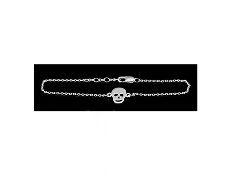 Skull Sign Bracelets - Silver