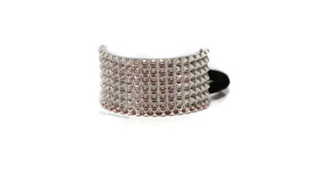 Spike Wrap Hair Accessories - Silver