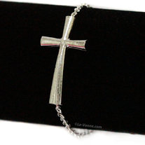 Cross Bracelets - Silver