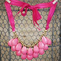 knotiebib ~ pink lemonade