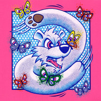 MMM...Butterfly - Art Print