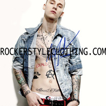 LACE UP WILD BOY MGK MACHINE GUN KELLY SIGNED PHOTO