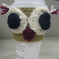 Oliver the Owl Coffee Cup Cozy