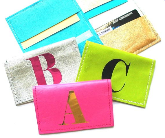 personalized leather business card holder 1 initial metro straight edge - Personalized Leather Business Card Holder personalized leather business card holder 1 initial metro straight edge - Personalized Leather Business Card Holder