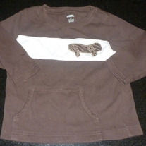 Brown Shirt With Skateboard-Gymboree Size 2T