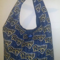 St. Louis Rams Print Tie Handbag 