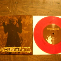 ASSHOLE PARADE 'say goodbye' 7'' *red wax