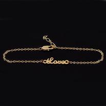 Love Sign Bracelet - Gold
